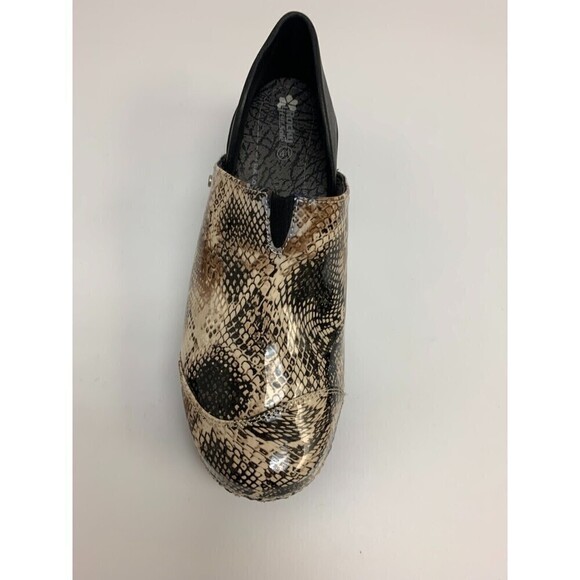 Rocky 4Eur Sole Serpentine Leather Convertible Clog 3 In 1 Womens 10 - 10.5 WIDE - Picture 12 of 15